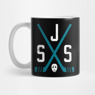 SJS Retro Sticks - Black Mug